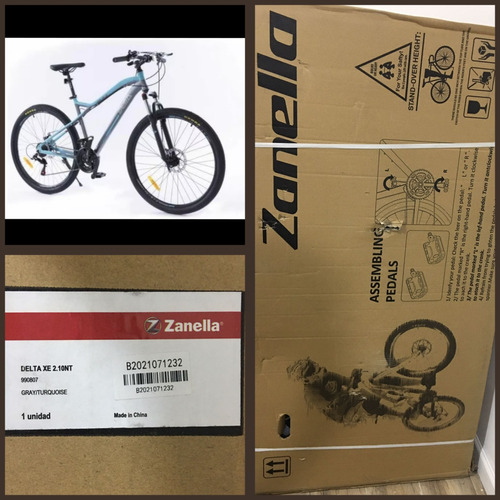 Vendo Bici Zanella Nueva En Su Caja