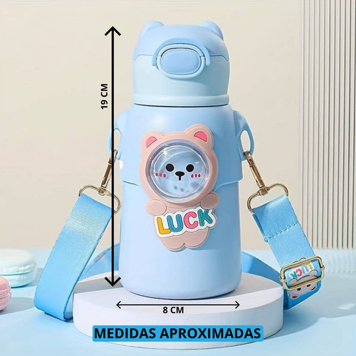 Botella Térmica Infantil De Acero Inoxidable De 500 Ml, Anti