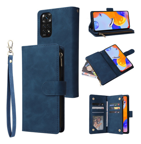 //funda De Teléfono Tipo Cartera Con Cremallera Para Xiaomi Po/