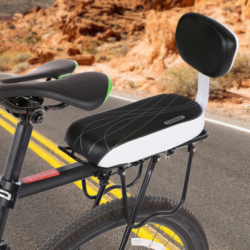 Soporte De Piel Sintética Suave Para Bicicleta Trasera, Bici