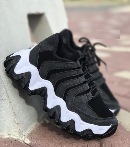 Zapatos Tenis Zapatillas Plataforma Deportivos Dama Mujer