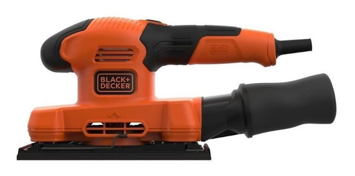 Lixadeira orbital Black+Decker BEW220 preta e laranja 150W 220V
