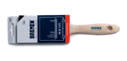 Pincel Cerdas Premium N10 Ancho 1'' Bremen 7427