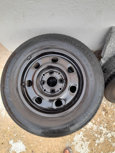 Imagem 5 de 5 de Vende De Se Roda Aro 13 Com Pneu Vw