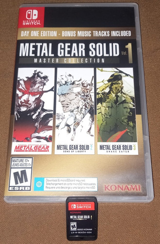 Metal Gear Solid Master Collection Vol. 1 Nintendo Switch 