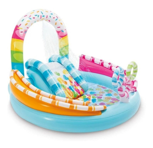 Centro De Actividad Inflable Intex Dulces Candy Fun // Bamo