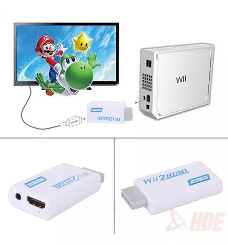 Convertidor Adaptador Wii A Hdmi 720p/1080p