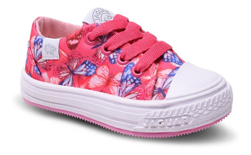 Imagen 2 de 6 de Zapatillas Jaguar Oficial Estampada Art. #148 19 Al 26 Niños