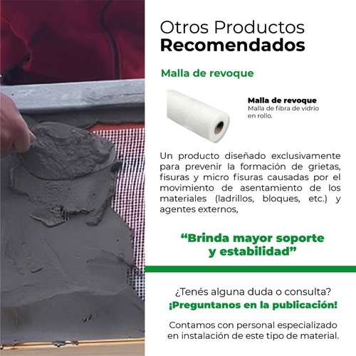 Imagen 5 de 8 de Cantonera Cubrecanto Con Malla Para Sistema Eifs X 2,5mts