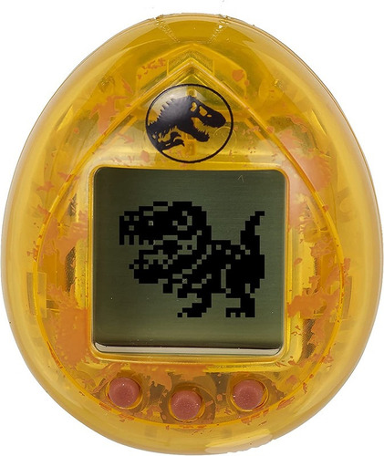 Tamagotchi Jurassic World Dinosaurio Ambar Bandai Color Naranja claro