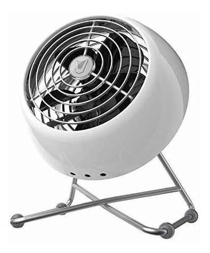 Ventilador Clásico  Vintage Circulador Aire Blanco Hielo