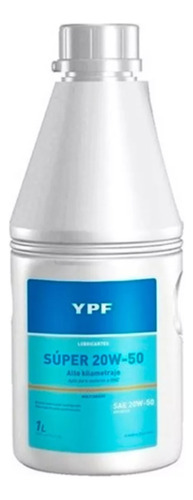 Aceite Ypf Super 20w50 X 1 Lts.
