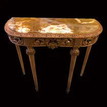 Comprar Hermosa Y Antigua Consola Dressoire Luis Xvi Marmol Rosa