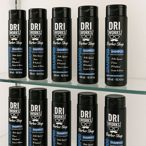 Kit 6 Shampo Driworks Anticaspa Limpa E Fortalece Cabelo