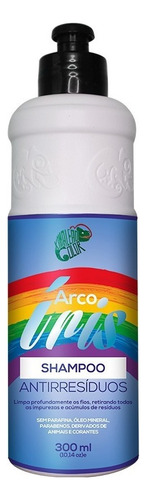 Arco-iris Shampoo Antirresíduos - Kamaleão Color - Frasco 300ml  - Todo Tipo De Cabelo - Produto Vegano