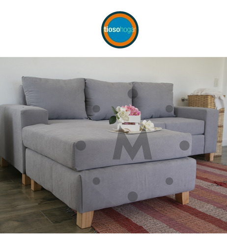 Imagen 8 de 10 de Sillon Con Camastro Móvil 3 Cuerpos Esquinero Malaga