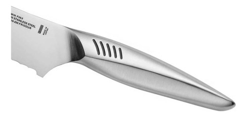 Faca De Corte Pão Serra Inox Japão Twin Fin 2 200mm Zwilling Cor Made in Japan