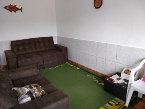 Imagem 8 de 13 de Linda Casa Localizada À 450m Do Mar, Com Churrasqueira E Área De Lazer Em Itanhaém, Litoral Sul De Sp.