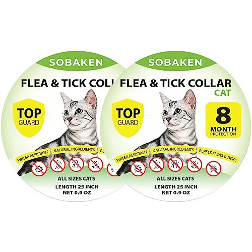 Collar Antipulgas Para Gatos, Prevención De Pulgas Y Garrap