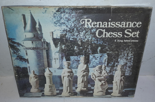 Ajedrez Renacimiento Renaissance Chess Set Lowe Anri Vintage (Usado)