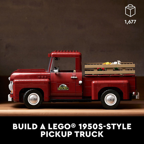 Juego De Construcción Lego Icons Pickup Truck 10290 Para Adu