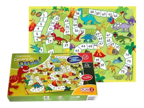 Juego De Mesa Plan Z Carrera De Dinos 