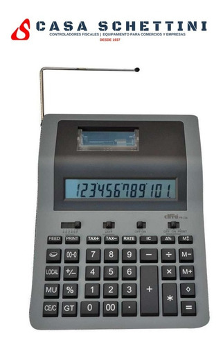 Imagen 3 de 9 de Calculadora Con Impresor Cifra Pr-226 Ticket Máquina Sumar