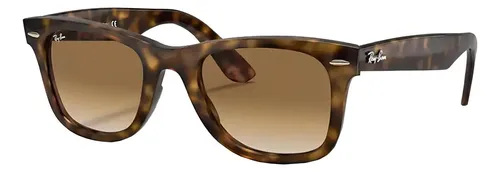 Óculos de sol Ray-Ban Wayfarer Ease tamanho Standard armação gloss tortoise y lente light brown