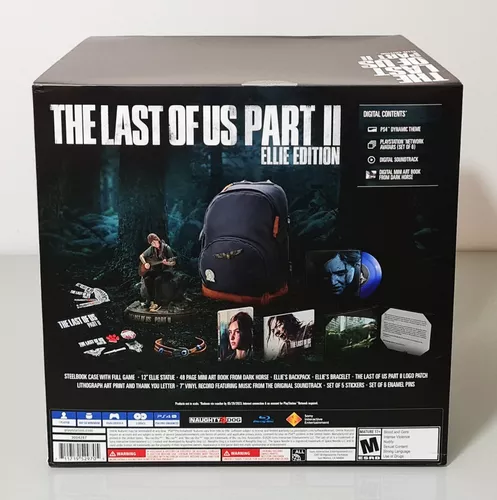 The Last Of Us 2 Ellie Edition Edição De Colecionador Ps4