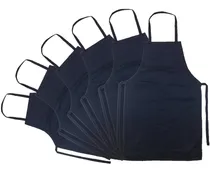 Comprar 50 Mandiles Delantal Largo Sin Bolsas Poliéster