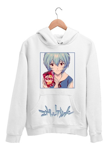 Sudadera Evangelion Ayanami Neon Genesis Adulto/niños Unisex