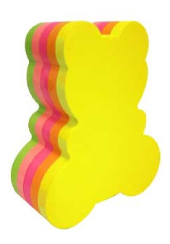Notas Adhesivas Mae Neon Figuras 2.5x2.5 Colores 250 Hojas