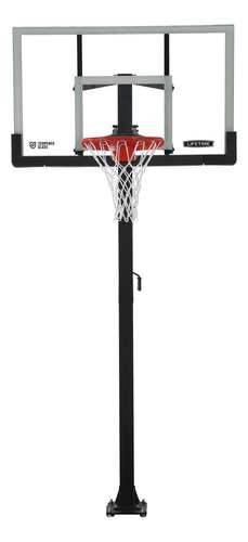 Tablero De Baloncesto De Vidrio Templado Ajustable En El Pis