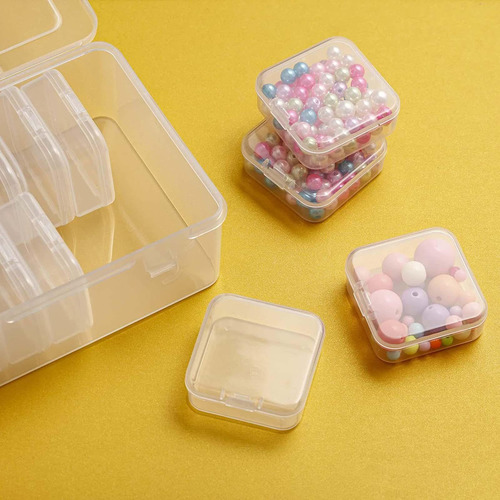 Caja De Almacenamiento De Cuentas Con 14 Gird Diamond Art