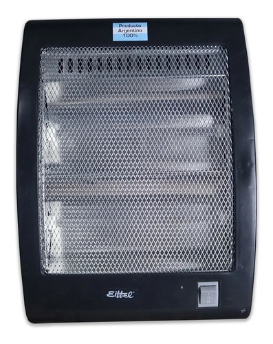 Imagen 5 de 7 de Estufa Eléctrica Halógena Fija De 2 Velas 400 800 Watts
