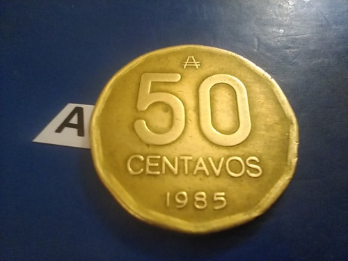 Monedas De Argentina 50 Centavos Austral De 1985