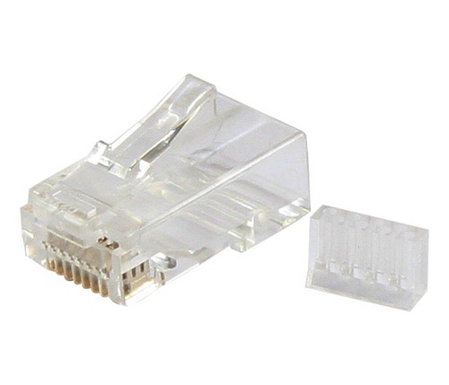 Conector Rj-45 Categoría 6, Bolsa Con 100 Pzas