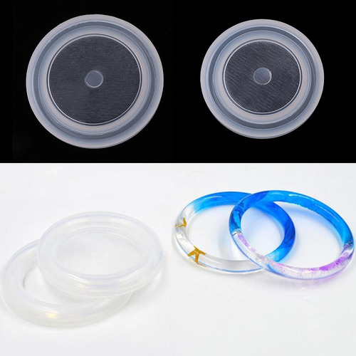 2 Juegos De De Brazalete De Silicona Para Joyas De De
