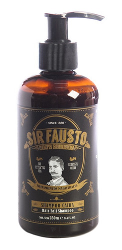  Sir Fausto Men´s Culture Shampoo Caída Finos 250ml Local