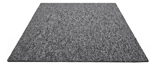 Alfombra Modular Alto Transito Oficina Boucle De Nylon Gris