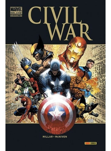 Marvel Deluxe - Civil War , Tapa Dura, Panini