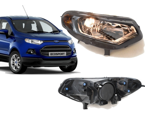 Faro Ford Ecosport 2013 2014 2015 2016 Derecho Cromo