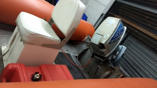 Semirrigido 430 Fishure Matriculado Motor Suzuki 40hp