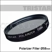 Comprar A64 Filtro Polarizador Ø 58mm Lente Elimina Reflejos Brillos