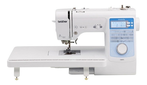 Imagen 1 de 2 de Máquina de coser recta Brother NS80TL portable blanca 110V - 120V