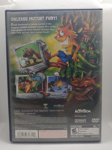 Crash: Mind Over Mutant Ps2 (Usado)