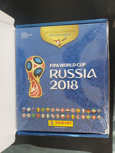 Imagem 1 de 1 de Álbum Fifa World Cup Russia 2018 - Capa Dura