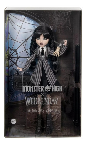 Mattel! Monster High X Wednesday! Merlina Nevermore Uniform