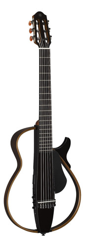 Guitarra Silent Yamaha Slg200n Diestros Translucent Black