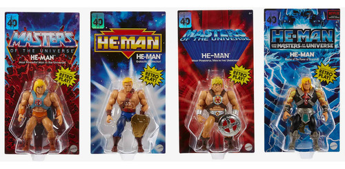 Masters Of The Universe Original 40th Anniversary 4 Pack (Usado)
